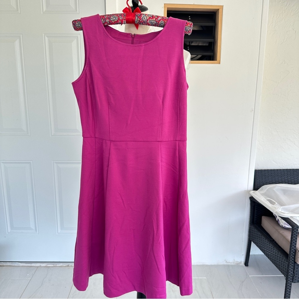 212 Collection Fuchsia Midi Dress